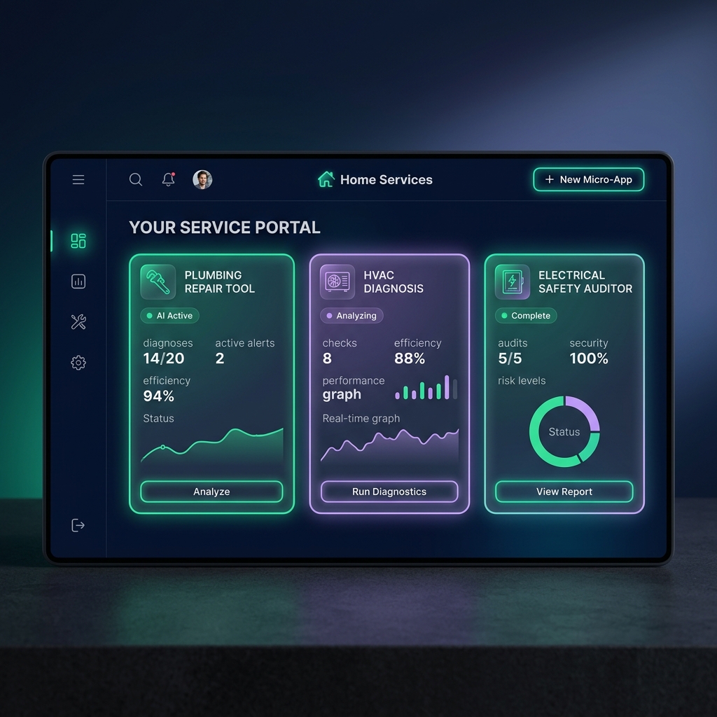 Home Services IA Dashboard